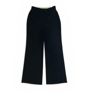 Aritzia Wilfred Black Wide Leg Trouser | Minimal Tailored Pant